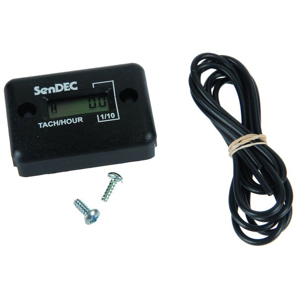 Hour Meter/Tachometer 4.85" x7.2" x0.95"